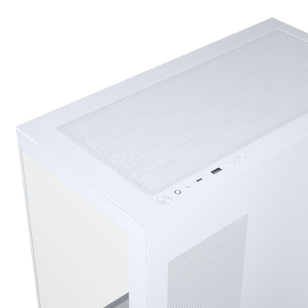 Gabinete Gamer Phanteks Xt View, Mid-Tower, Lateral em Vidro, Com 3 Fan, Branco - PH-XT523V1_DWT01 Gabinete Gamer Phanteks Xt View, Mid-Tower, Lateral em Vidro, Com 3 Fan, Branco - PH-XT523V1_DWT01