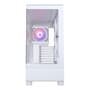 Gabinete Gamer Phanteks Xt View, Mid-Tower, Lateral em Vidro, Com 3 Fan, Branco - PH-XT523V1_DWT01