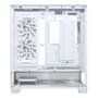Gabinete Gamer Phanteks Xt View, Mid-Tower, Lateral em Vidro, Com 3 Fan, Branco - PH-XT523V1_DWT01