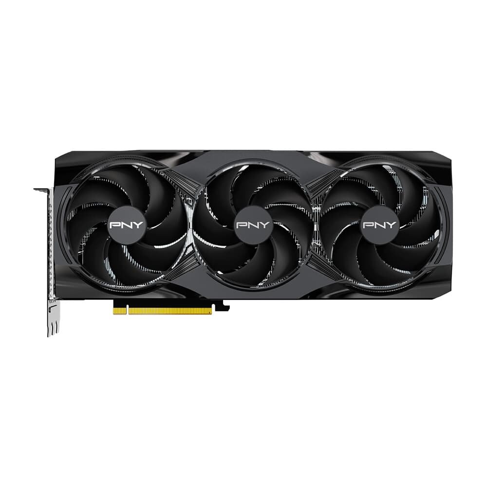 Placa de Vídeo PNY RTX 5080 NVIDIA GeForce, 16GB, ARGB, GDDR7, G-Sync, Ray Tracing, DLSS 4, HDR, Triple Fan - VCG508016TFXPB1 Placa de Vídeo PNY RTX 5080 NVIDIA GeForce, 16GB, ARGB, GDDR7, G-Sync, Ray Tracing, DLSS 4, HDR, Triple Fan - VCG508016TFXPB1