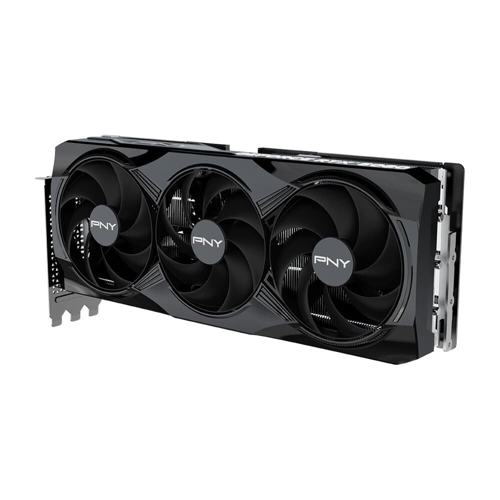 Placa de Vídeo PNY RTX 5080 NVIDIA GeForce, 16GB, ARGB, GDDR7, G-Sync, Ray Tracing, DLSS 4, HDR, Triple Fan - VCG508016TFXPB1 Placa de Vídeo PNY RTX 5080 NVIDIA GeForce, 16GB, ARGB, GDDR7, G-Sync, Ray Tracing, DLSS 4, HDR, Triple Fan - VCG508016TFXPB1