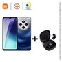 Kit Smartphone Xiaomi Redmi 14c Br, 256GB, 4+4GB RAM Virtual, Octa Core, Tela 6.88", Azul + Fone Bluetooth Xiaomi - CMB401AZU-F
