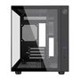 Gabinete Gamer Kalkan Midgard, Mid Tower, Micro-ATX, Lateral em Vidro Temperado, Sem FANs, Preto - KLK00039