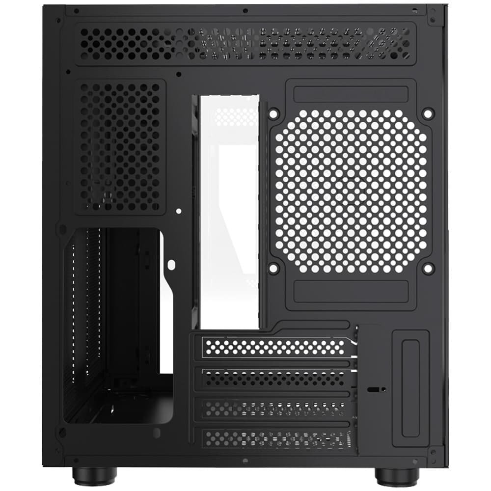 Gabinete Kalkan Midgard, Mid Tower, Lateral em Vidro, Micro-ATX, Preto - KLK00039