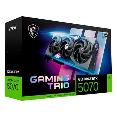 Placa de Vídeo MSI RTX 5070 12G GAMING | KaBuM!