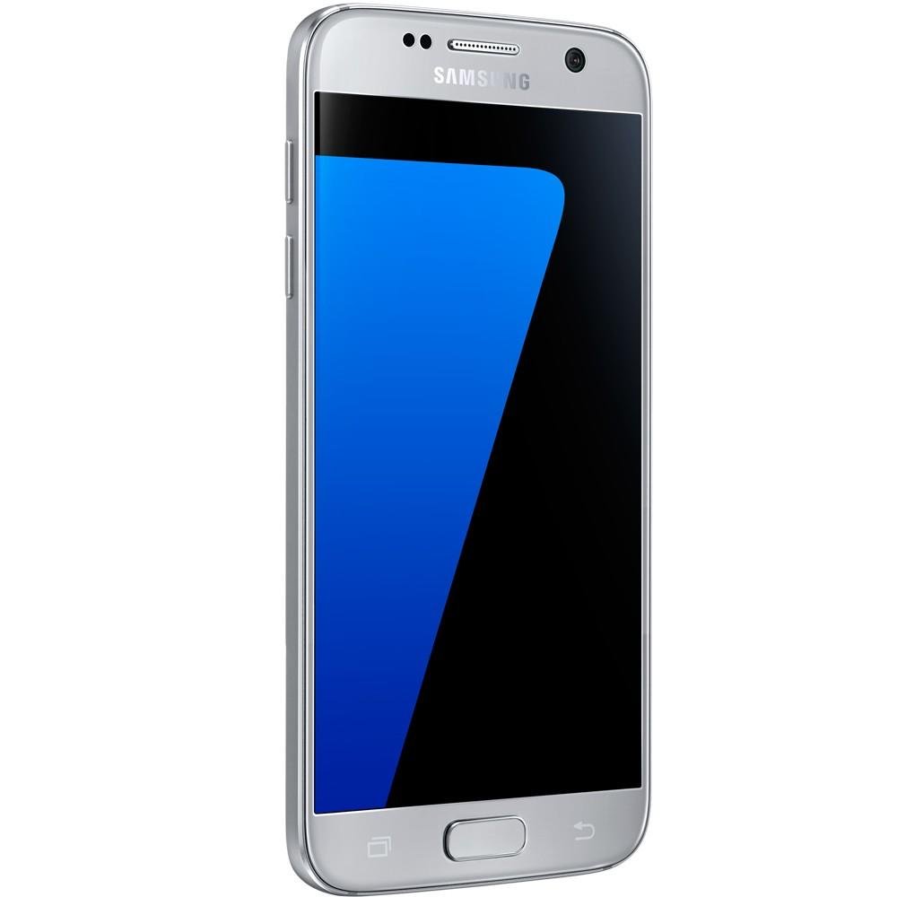 Smartphone Samsung Galaxy S7 G930F, Octa Core 2.3Ghz, Android 6.0, Tela Super Amoled 5.1´, 32GB, 12MP, 4G, Desbloqueado - Prata