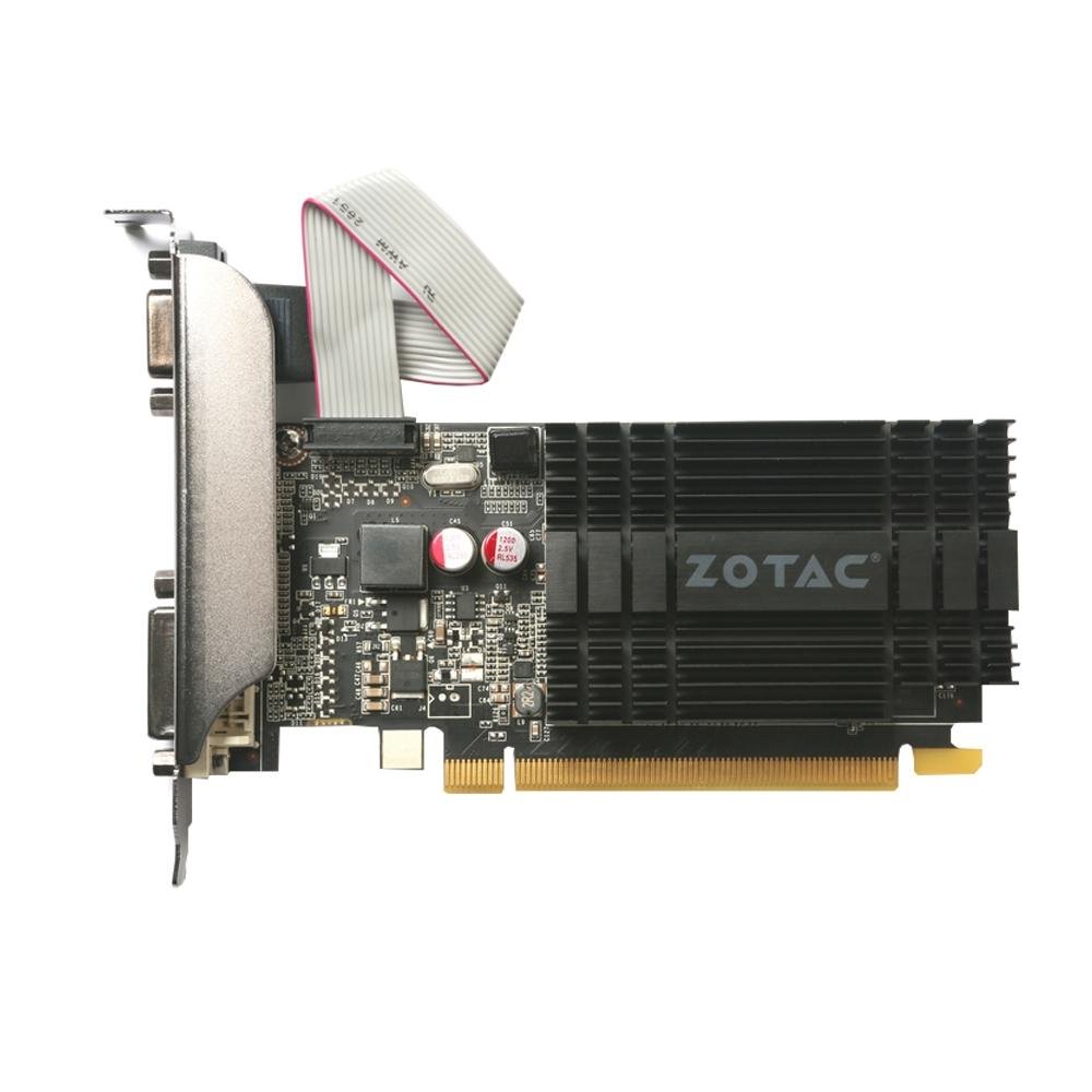 Placa de Vídeo Zotac NVIDIA GeForce GT 710 2GB, DDR3| KaBuM!