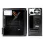 Gabinete C3Tech Micro ATX, Mid Tower, com Fonte 200W, Sem FANs, Preto - MT-30BK