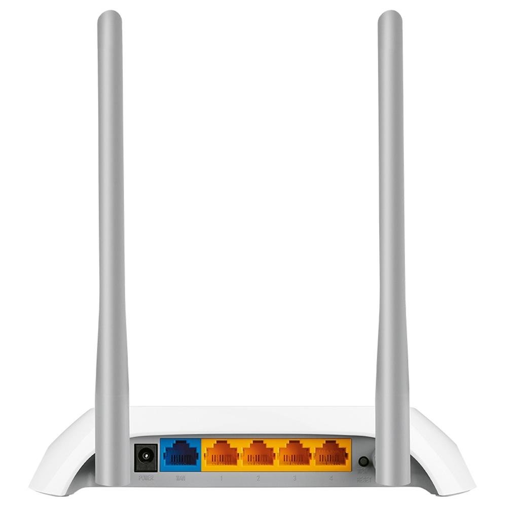 Roteador TP-Link, 300 Mbps, 4 Portas LAN e 1 Porta WAN, Branco - TL-WR840N<W> Roteador TP-Link, 300 Mbps, 4 Portas LAN e 1 Porta WAN, Branco - TL-WR840N<W>