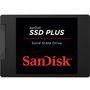 SSD SanDisk Plus, 480GB, SATA III, 2.5", Leitura: 535MB/s, Gravação: 445MB/s Preto - SDSSDA-480G-G26
