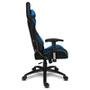 Cadeira Gamer Alpha Gamer Vega, Preto e Azul, Reclinável, com Almofadas, Cilindro de Gás Classe 4