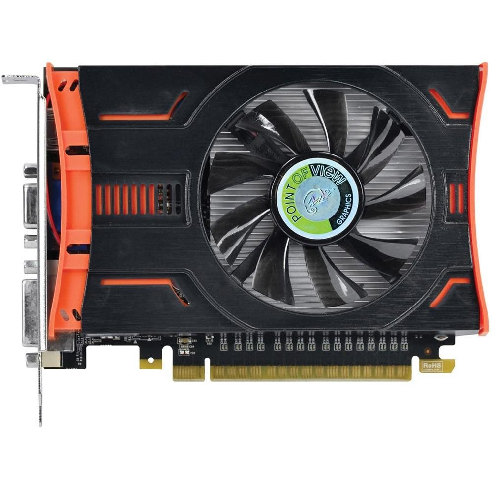 Placa de Vídeo VGA Point of View GeForce GTX 650 2GB DDR5 128-Bits PCI-Express 3.0 - VGA-650-C1-2048 Placa de Vídeo VGA Point of View GeForce GTX 650 2GB DDR5 128-Bits PCI-Express 3.0 - VGA-650-C1-2048