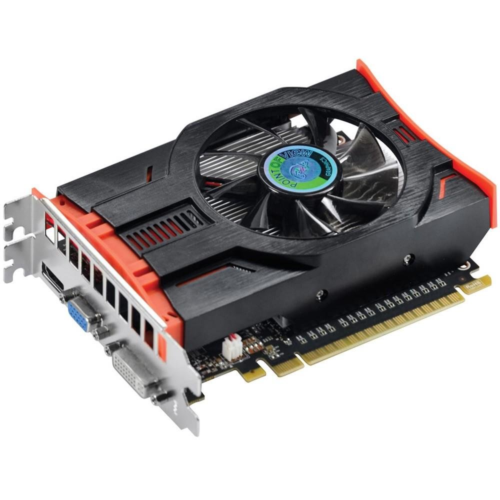Placa de Vídeo VGA Point of View GeForce GTX 650 2GB DDR5 128-Bits PCI-Express 3.0 - VGA-650-C1-2048 Placa de Vídeo VGA Point of View GeForce GTX 650 2GB DDR5 128-Bits PCI-Express 3.0 - VGA-650-C1-2048