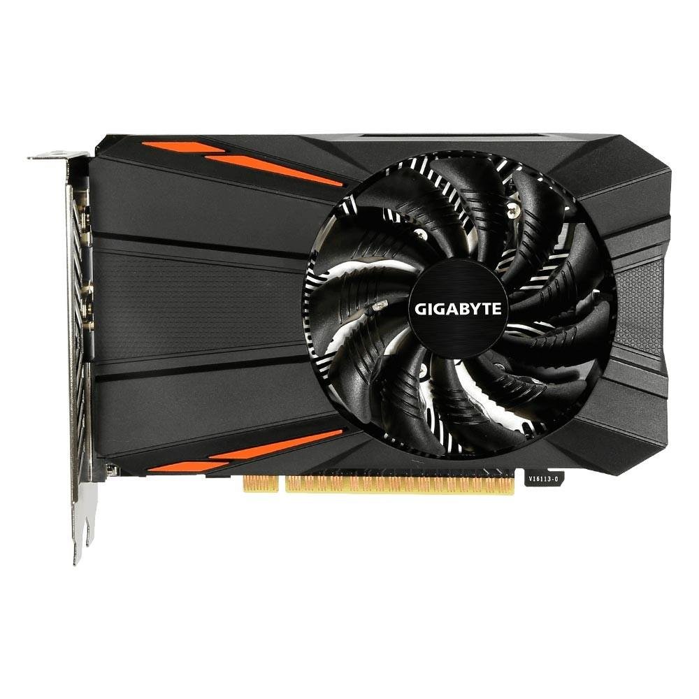 Placa de Vídeo Gigabyte NVIDIA GeForce GTX 1050 2GB, GDDR5 - GV-N1050D5-2GD