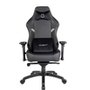 Cadeira Gamer Husky Saucer, Até 150Kg, Almofadas, Reclinável 135º, Braço 4D, PU Preta - HCG800PT