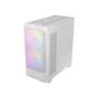 Gabinete Gamer Antec Nx416l, ARGB, Mid Tower, Lateral De Vidro, Branco - 0-761345-10016-8