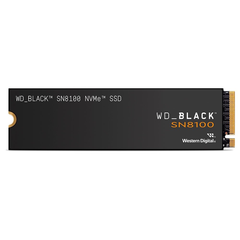 SSD SanDisk WD_BLACK SN8100 NVMe 2TB, M.2 2280 PCIe GEN4X4, Leitura:14.900 MB/s, Gravação: 14.000 MB/s - WDS200T1X0M