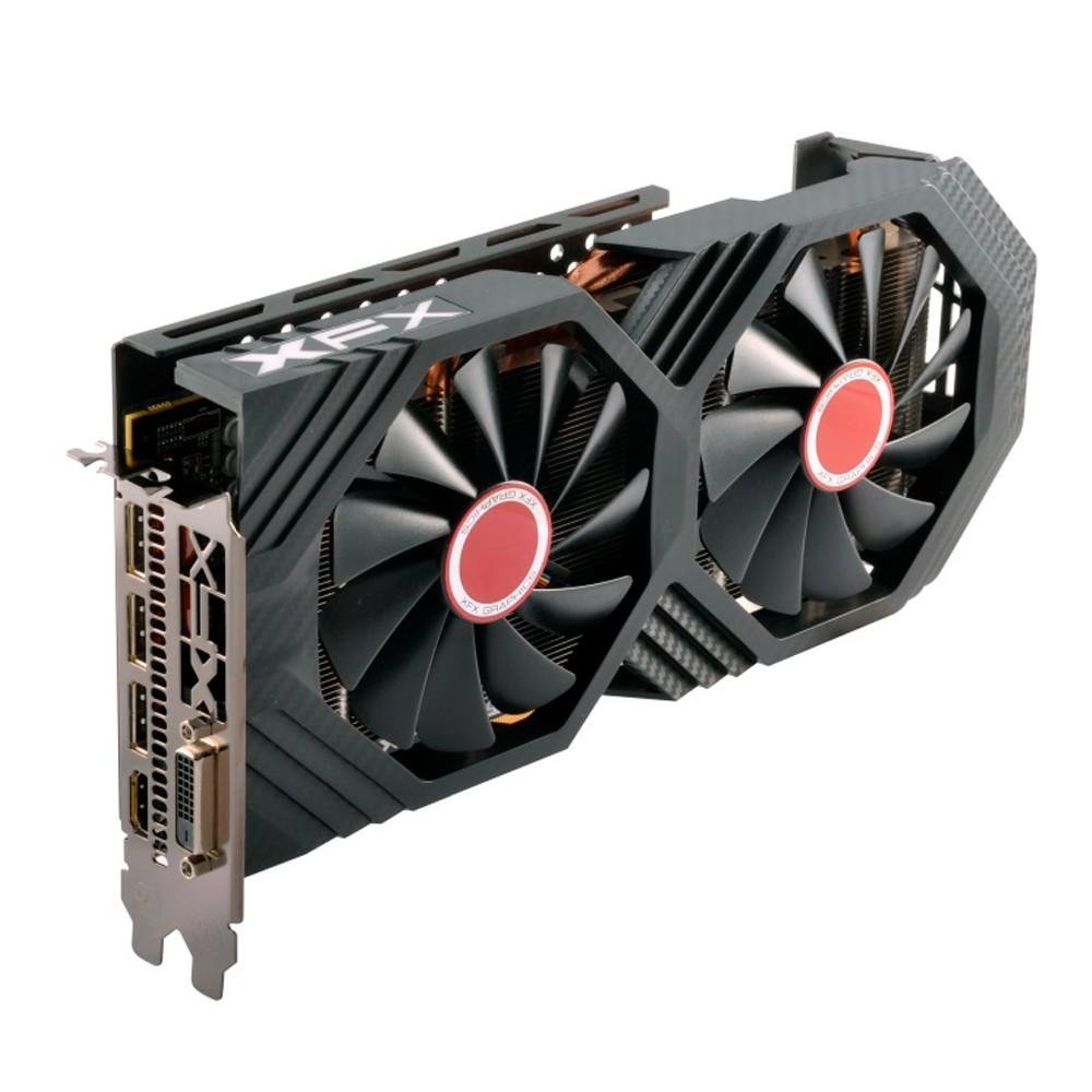 Placa de Vídeo XFX AMD Radeon RX 580 GTS XXX OC+ 8GB, GDDR5 - RX-580P8DFD6 Placa de Vídeo XFX AMD Radeon RX 580 GTS XXX OC+ 8GB, GDDR5 - RX-580P8DFD6