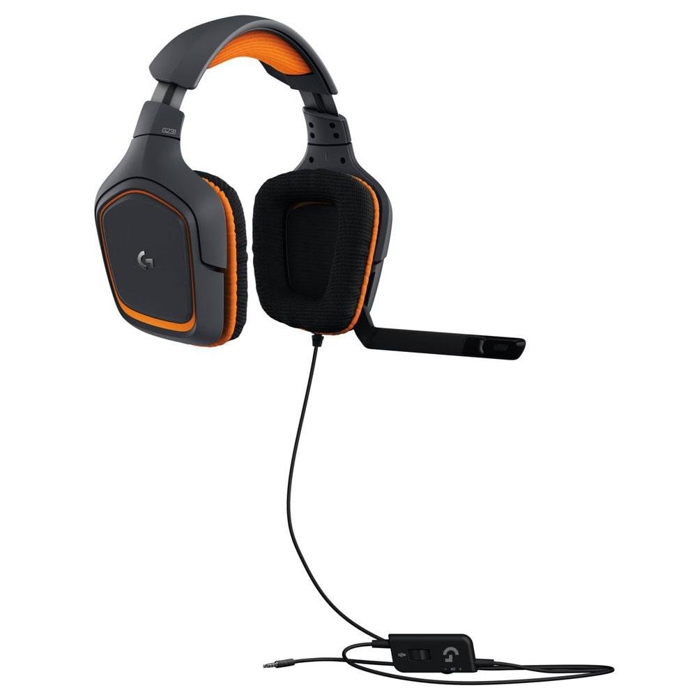 Headset Gamer Logitech G231 Prodigy - Compatível com Playstion 4, Xbox One, Nintendo Switch, PC e Mobile - 981-000626 Headset Gamer Logitech G231 Prodigy - Compatível com Playstion 4, Xbox One, Nintendo Switch, PC e Mobile - 981-000626