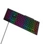 Teclado Gamer Dazz GTE1000 Rainbow, Anti Ghosting, ABNT2, USB, Preto - 62000177