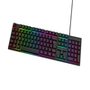 Teclado Gamer Dazz GTE1000 Rainbow, Anti Ghosting, ABNT2, USB, Preto - 62000177