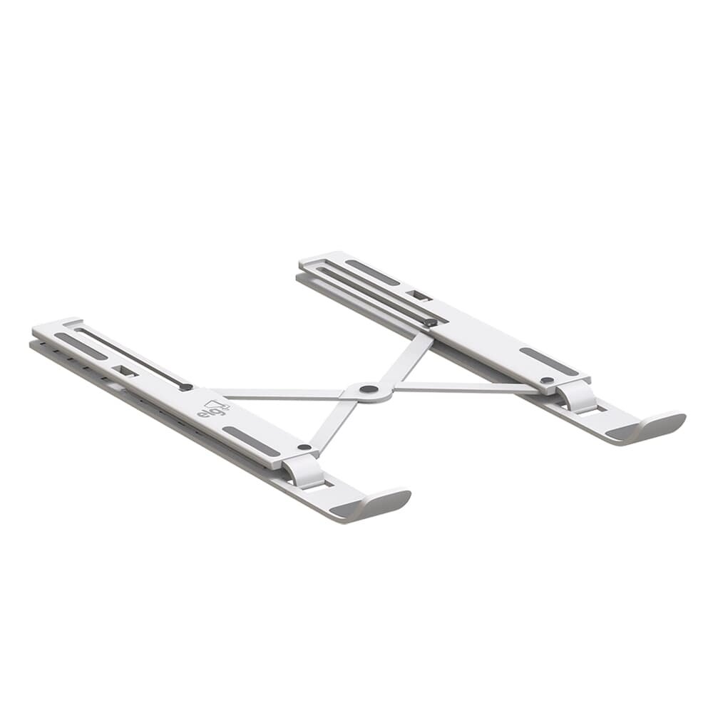 Suporte de Mesa Portátil para Notebook e Laptop ELG, 10" a 17.3", 10 Níveis de Altura, Branco - NTB8520W