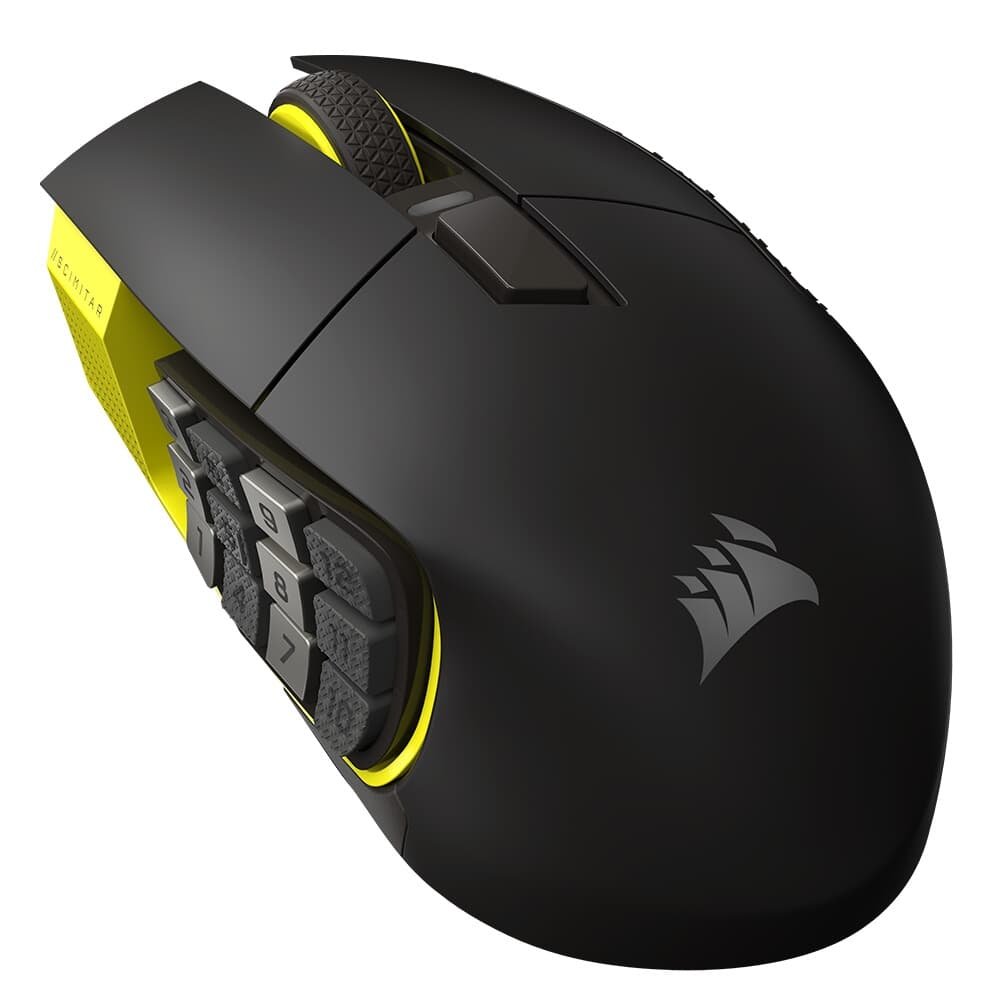 Corsair Scimitar Elite Wireless SE 本体 Mouse Sem Fio Corsair SCIMITAR ELITE SE | KaBuM!