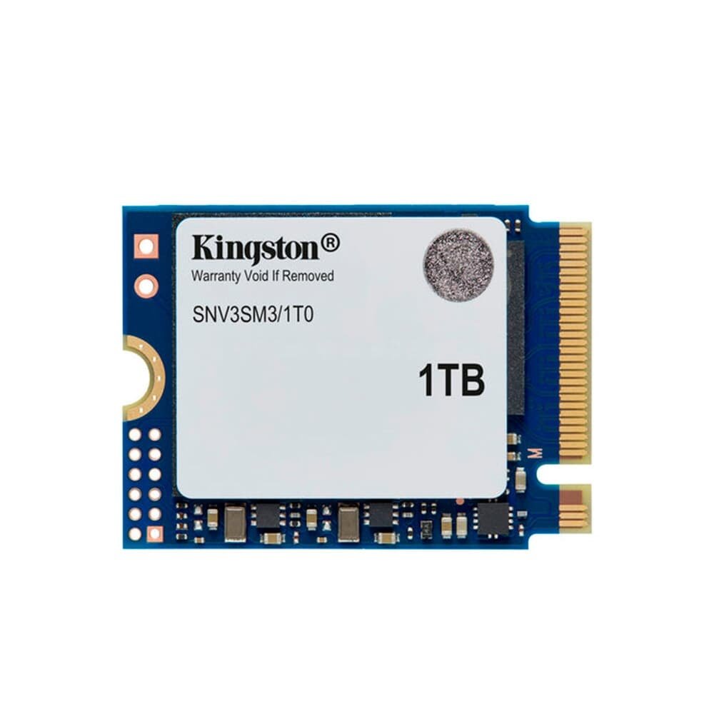 SSD Kingston NV3, 1TB, M.2 2230, NVMe PCIe 4.0, Leitura 6.000 MB/s, Gravação 5.000 MB/s - SNV3SM3/1T0