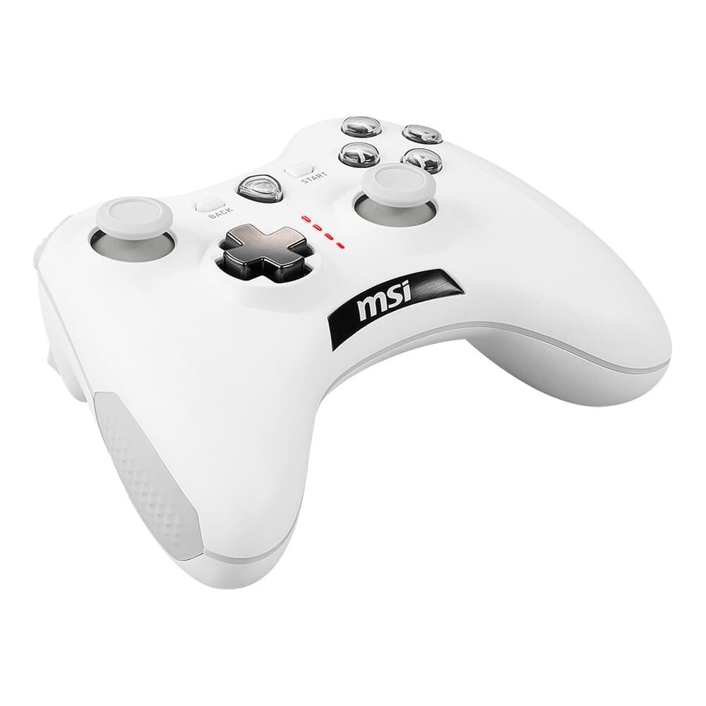 Controle Gamer MSI Force GC30 V2, USB 2.0, PC e Android, Branco - ForceGC30V2_W