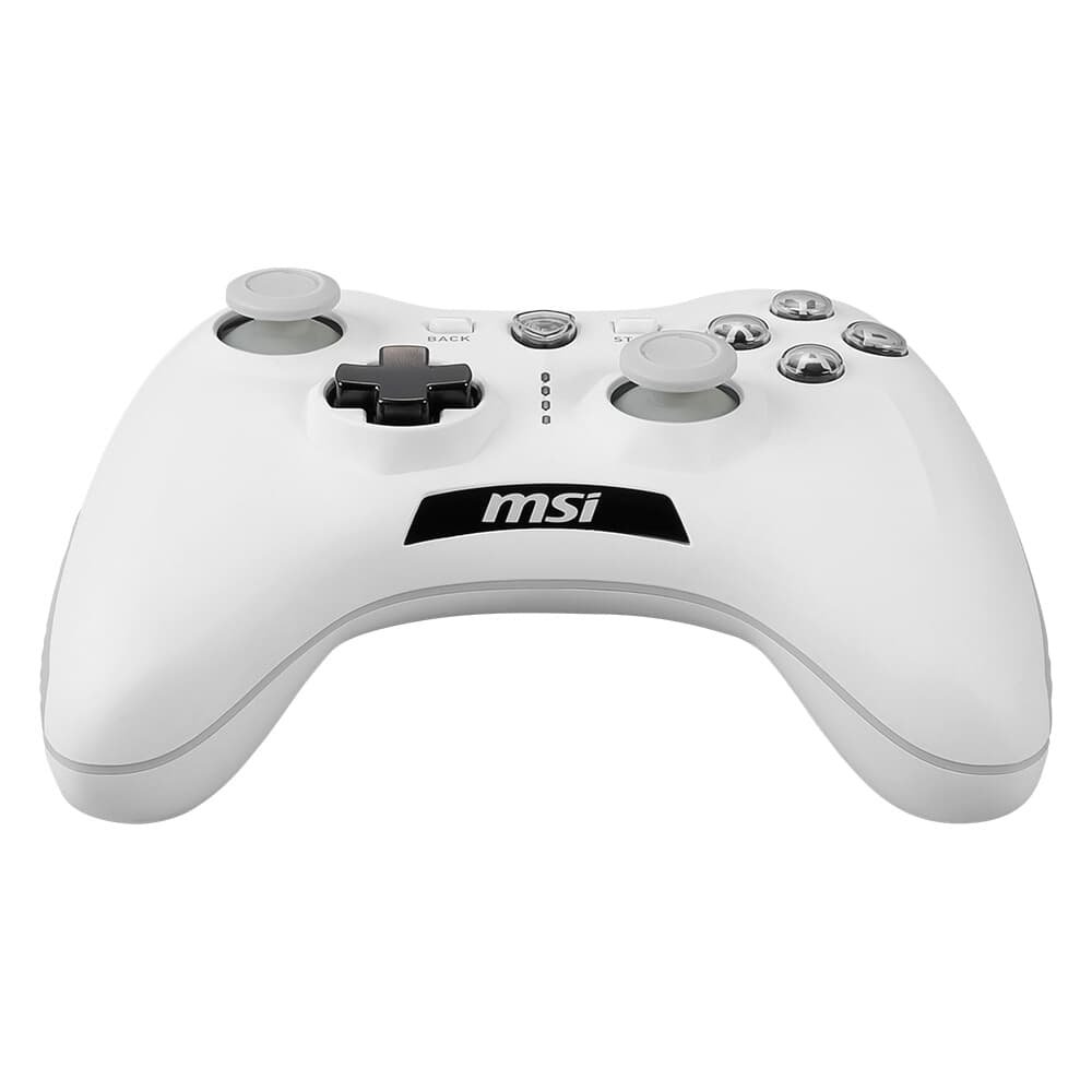 Controle Gamer MSI Force GC30 V2, USB 2.0, PC e Android, Branco - ForceGC30V2_W