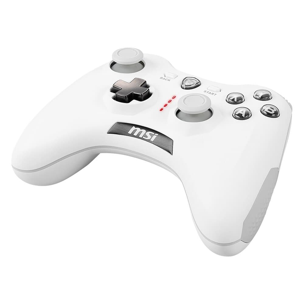 Controle Gamer MSI Force GC30 V2, USB 2.0, PC e Android, Branco - ForceGC30V2_W