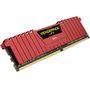 Memória Corsair Vengeance LPX 8GB (2x4GB) 3200Mhz DDR4 CL16 Red - CMK8GX4M2B3200C16R