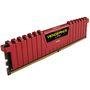 Memória Corsair Vengeance LPX 8GB (2x4GB) 3200Mhz DDR4 CL16 Red - CMK8GX4M2B3200C16R