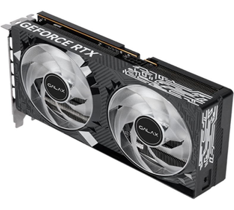 Placa de Vídeo Galax GeForce RTX 5050 1-Click OC NVIDIA Geforce, 8GB, GDDR6, 128-bits, Ray Tracing, DLSS 4 - 55NSL8MHDCHD