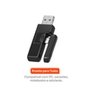 Headset Gamer Sem Fio Husky Howl, Bluetooth e USB, 7.1 surround, Driver 40mm, Microfone Omnidirecional, Bateria 7h, Preto - KGHG150WPT