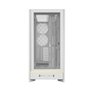 Gabinete Gamer Montech HS01, Mid-Tower, ATX, Vidro Temperado, Sem FANs, Branco - HS01WH