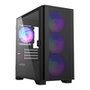 Gabinete Gamer Montech Air 100 ARGB, Mini-Tower, M-ATX, Painel Frontal em Mesh, Preto - AIR100ARGBBK