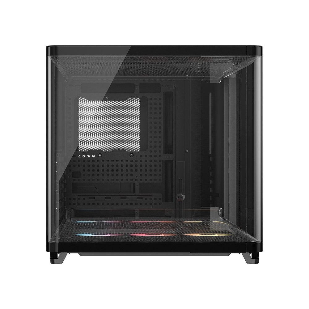Gabinete Gamer Corsair AIR 5400, Mid-Tower, com 3 Fans RS-R ARGB, Lateral em Vidro, Preto - CC-9011318-WW Gabinete Gamer Corsair AIR 5400, Mid-Tower, com 3 Fans RS-R ARGB, Lateral em Vidro, Preto - CC-9011318-WW