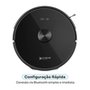 Robô Aspirador de Pó e Passa Pano KABUM! smart K1100, Mapeamento, MOP rotativo, Autolimpante, até 10000PA, APP, 220V, Preto - KSAR110020PT