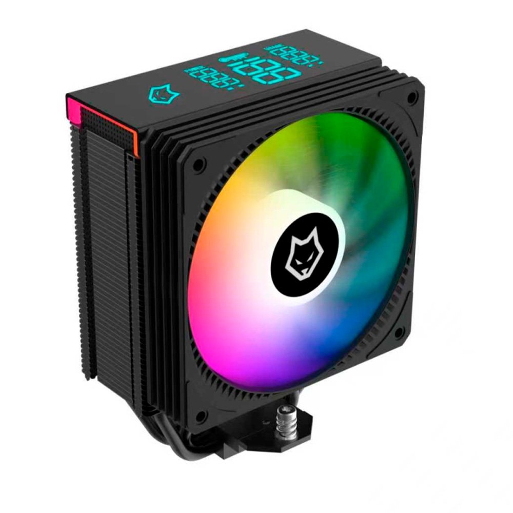 Air Cooler Gamer Husky Alisius 500, ARGB com Display, AMD/ INTEL, 90mm, 95W - HAC500PT