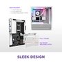 Placa Mãe NZXT N7 B850, AMD B850, AM5, ATX, DDR5, com Wi-Fi e Cover, Branca - N7-B85XT-W1