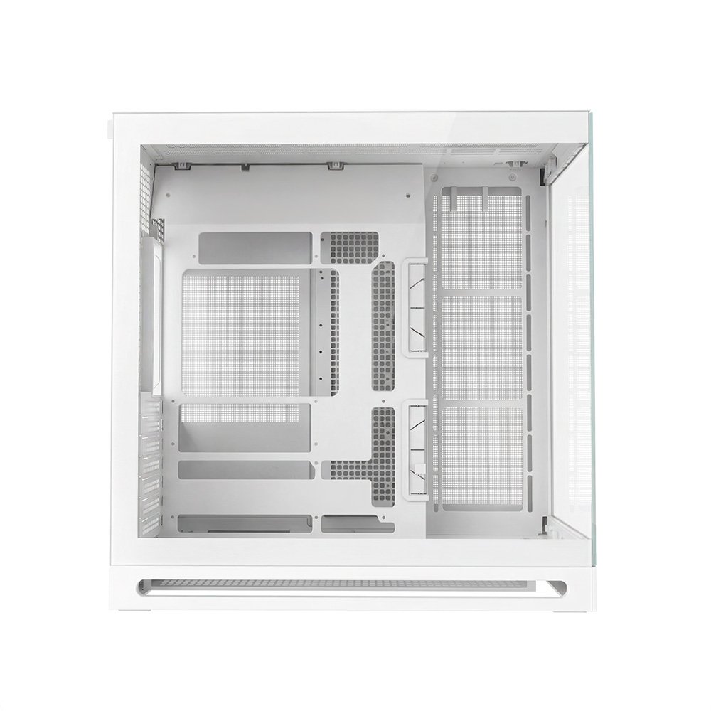 Gabinete Gamer Liketec Cygnus Snow, ATX, Mid Tower, Vidro Temperado, Branco - LT-GB-CYGNUS-SNOW-V1
