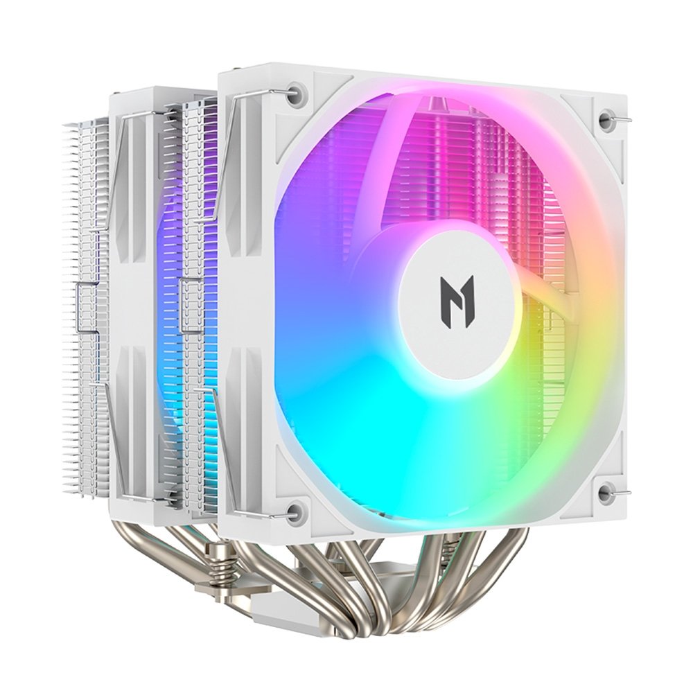 Air Cooler MACH1 TYPHOON ARGB, AMD e Intel, 120mm, Branco - A60-H-ARGB Air Cooler MACH1 TYPHOON ARGB, AMD e Intel, 120mm, Branco - A60-H-ARGB