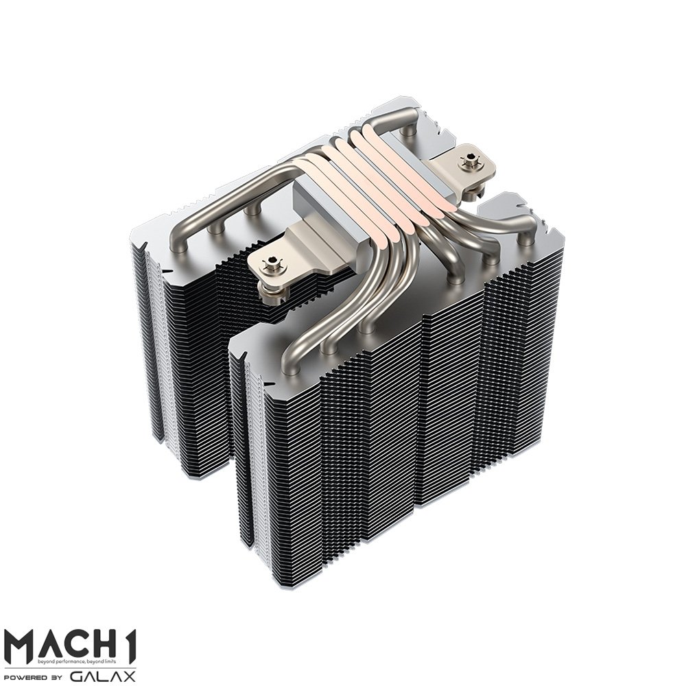 Air Cooler MACH1 TYPHOON ARGB, AMD e Intel, 120mm, Branco - A60-H-ARGB Air Cooler MACH1 TYPHOON ARGB, AMD e Intel, 120mm, Branco - A60-H-ARGB