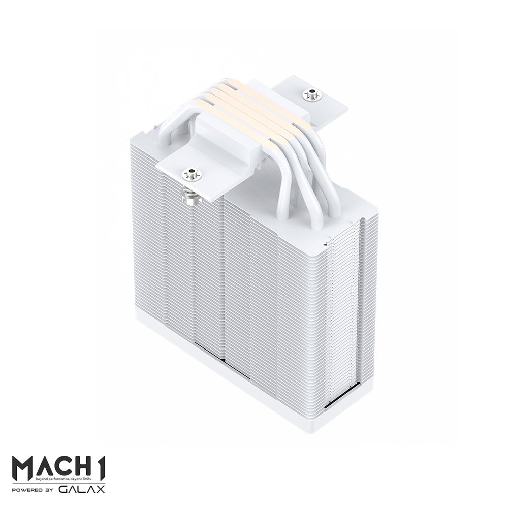 Air Cooler MACH1 ECHO DIGITAL, ARGB, AMD e Intel, 120mm, Branco - P50i WH DIG ARGB