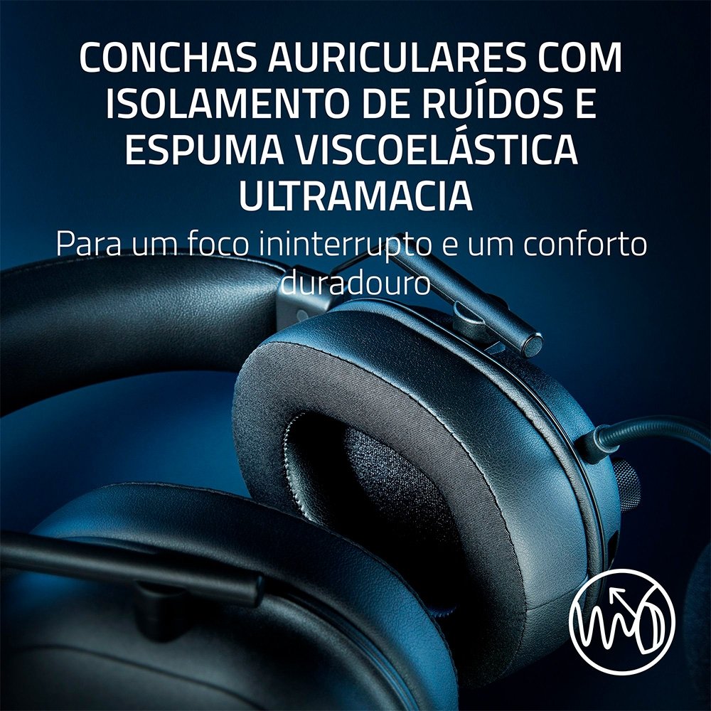 Headset Razer BlackShark V2 HyperSpeed | KaBuM!