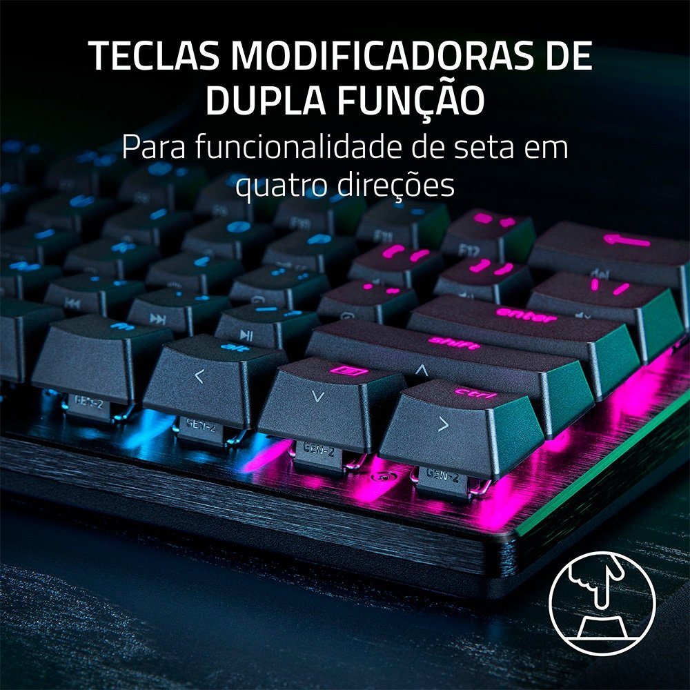 Teclado Razer Huntsman V3 Pro Mini 60% | KaBuM!