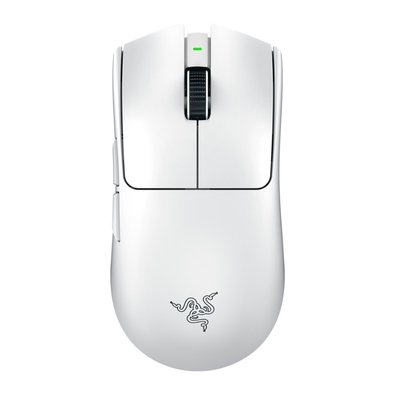 Mouse Gamer Sem Fio Razer Viper V3 Pro White Edition, Sensor Focus Pro, 35000 DPI, Bateria 95h, Polling Rate 8000Hz, Branco - RZ01-05120200