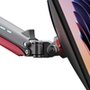 Suporte de Mesa Articulado Gamer para Monitor de 32" a 60" ELG, com Pistão a Gás, VESA, RGB, Vermelho e Preto - SGM02