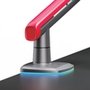 Suporte de Mesa Articulado Gamer para Monitor de 32" a 60" ELG, com Pistão a Gás, VESA, RGB, Vermelho e Preto - SGM02